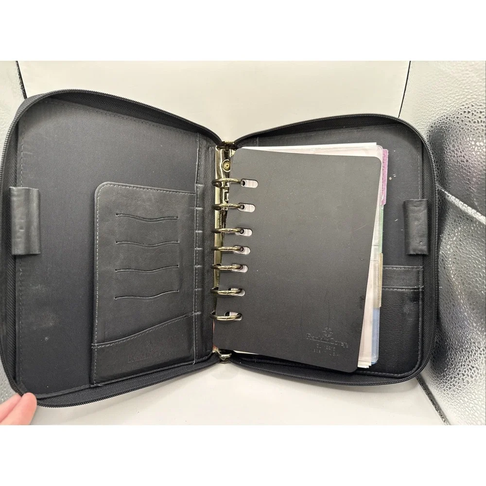Franklin Quest Planner Binder Genuine Leather 10